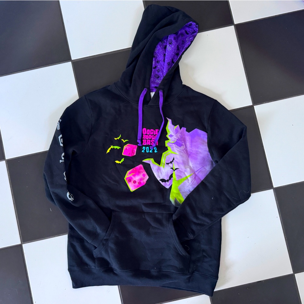 Disneyland Oogie Boogie Bash 2022 hoodie Men’s M Women’s L or XL Halloween